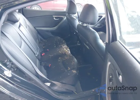 2015 Hyundai Elantra Limited from USA, damaged, VIN 5NPDH4AE7FH578264